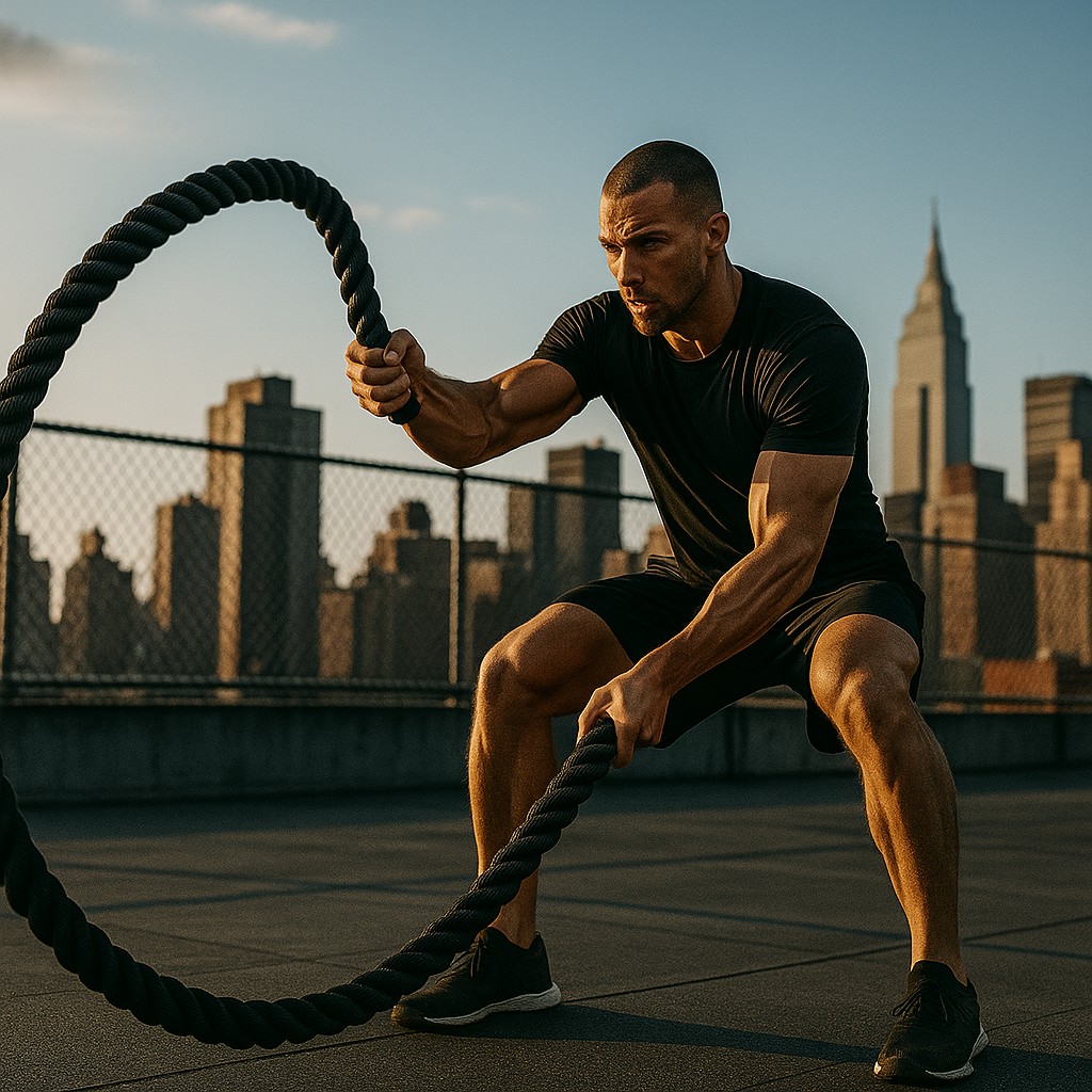 Anti-Slip Battle Rope (1.5” x 40ft)